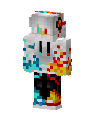 Fire And Ice skin, 3D preview