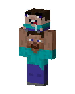 Teal Costume Boy Minecraft skin