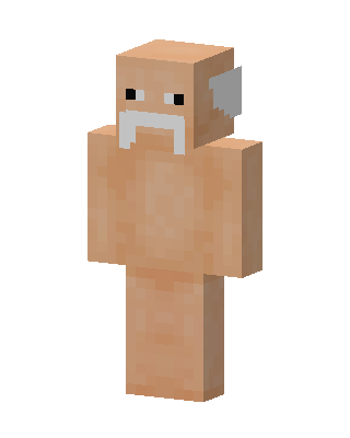 Orange Player skin, 3D preview
