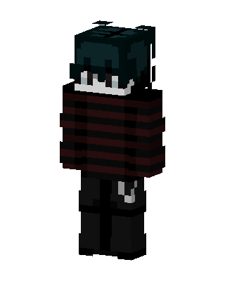 Midnight Stripes skin, 3D preview