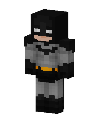 Batman skin, 3D preview
