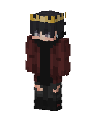 Black King skin, 3D preview