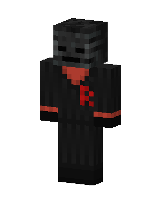 Wither Skeleton Boss skin, 3D preview
