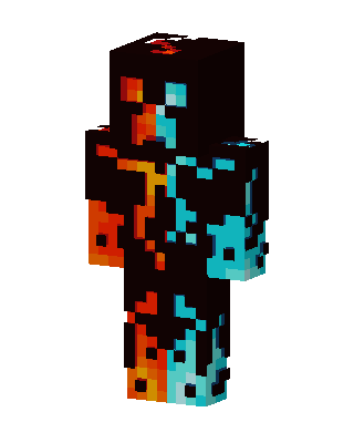 Fire And Ice skin, 3D preview