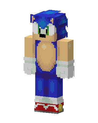 Sonic skin, 3D preview