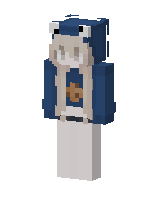 Frog Hoodie Girl Minecraft skin