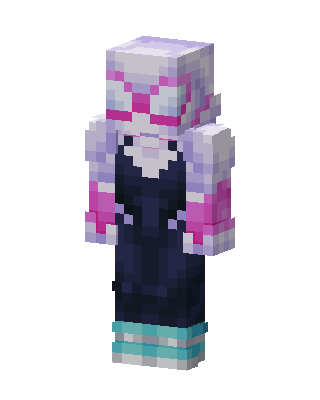Pink Cutie Girl Minecraft pink skin