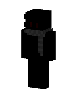 Shadow Scarf skin, 3D preview