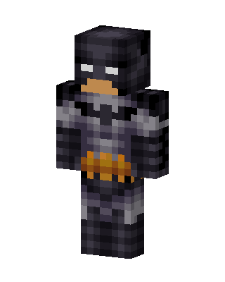 Batman skin, 3D preview