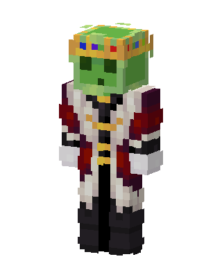 Slime King skin, 3D preview