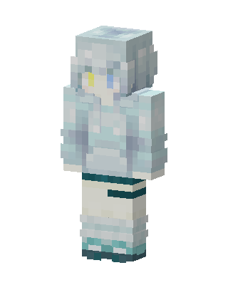 Frost Hoodie skin, 3D preview