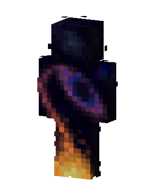 Galaxy Void skin, 3D preview