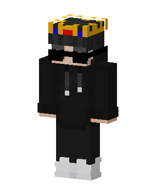 Crowned Shadow skin, 3D preview
