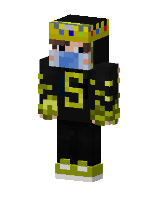 Masked Gold King Minecraft skin