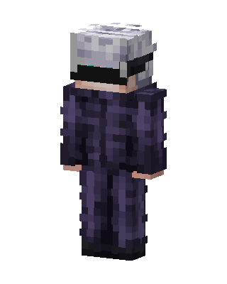 Satoru Gojo skin, 3D preview