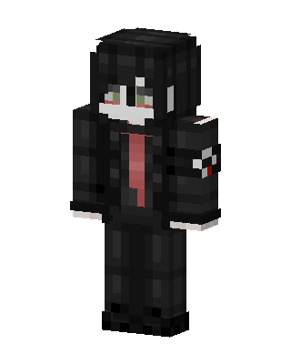 Dark Suit Boy skin, 3D preview