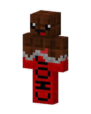 Brown Holiday Boy Minecraft skin