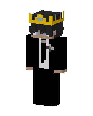 Black King skin, 3D preview