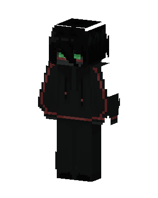 Shadow Hoodie skin, 3D preview