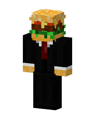 Burger Suit Minecraft skin