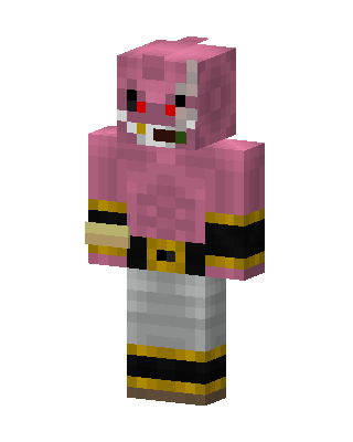 Kid Buu skin, 3D preview