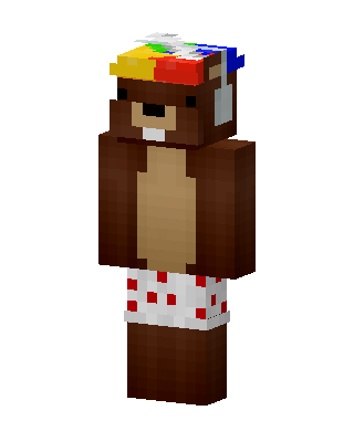 Beaver Boxers Minecraft skin