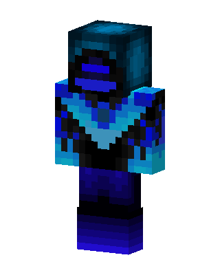 Blue Hero Minecraft skin