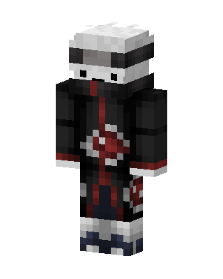 Kakuzu skin, 3D preview