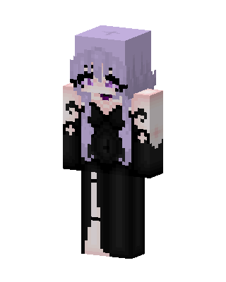 Gothic Lavender Minecraft skin