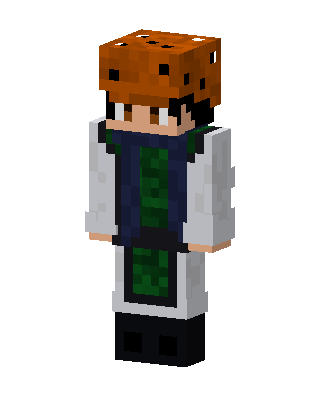 Pumpkin Scientist skin, 3D preview