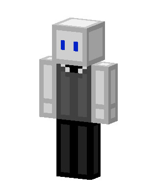 Gray Suit Minecraft skin