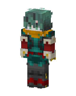 Deku Minecraft skin