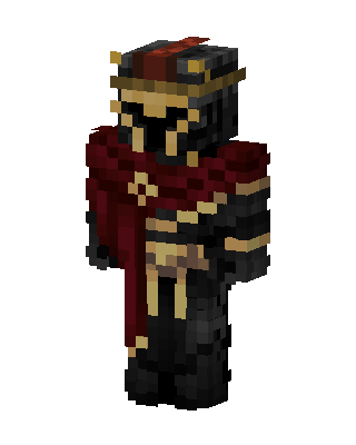 Black Knight Boy skin, 3D preview