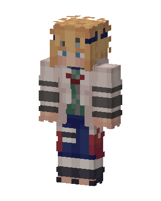 Himiko Toga skin, 3D preview