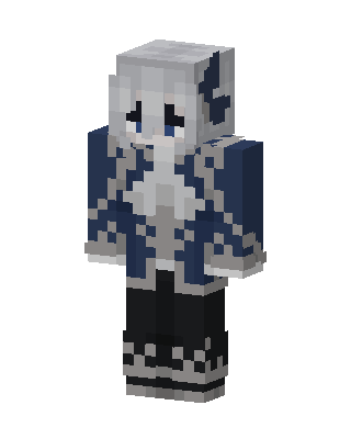 Blue Hero Minecraft skin