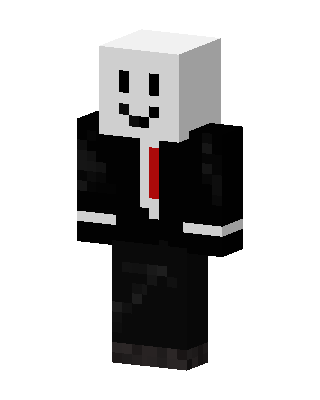Smiley Suit skin, 3D preview