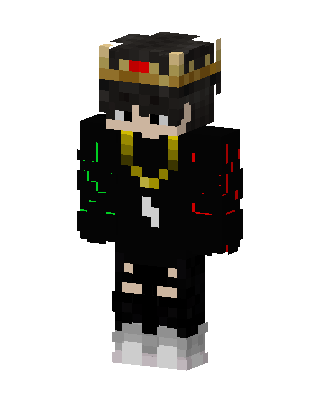Crowned Shadow skin, 3D preview