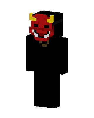 Black Mob skin, 3D preview