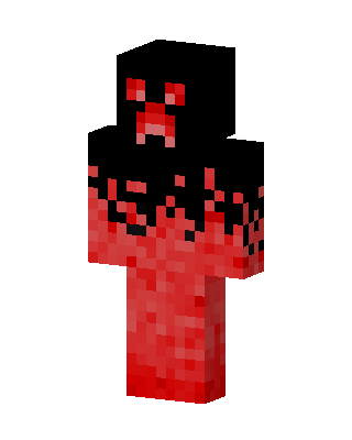 Red Villain skin, 3D preview