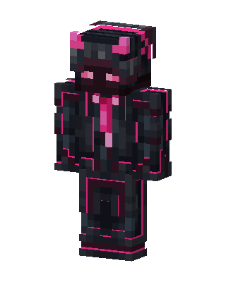 Black Gamer Boy skin, 3D preview