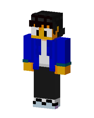 Blue Jacket Goggles skin, 3D preview