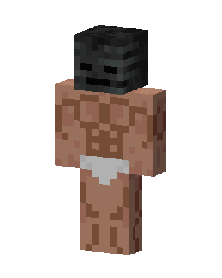 Wither Skeleton Brute Minecraft skin