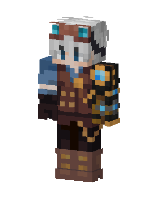 Steampunk Tinkerer skin, 3D preview