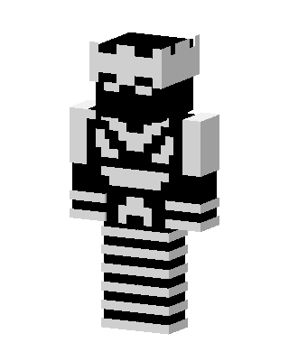 Ranboo With Crown skin, 3D preview