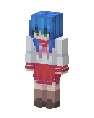 Konata Izumi skin, 3D preview