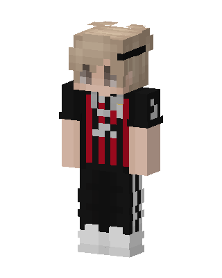 Striker Boy skin, 3D preview