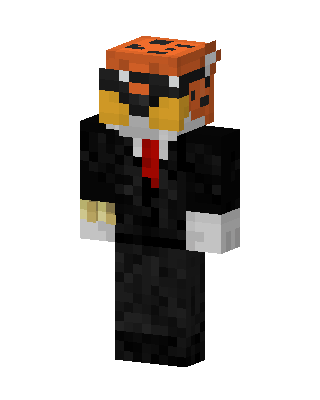 Pumpkin Agent skin, 3D preview