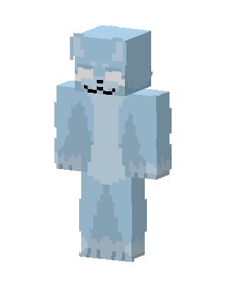 Frost Cat skin, 3D preview