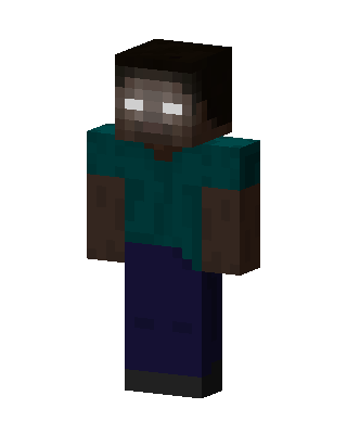 Herobrine Minecraft skin