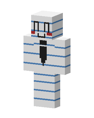 White Mob skin, 3D preview